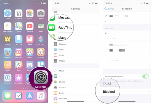 Block FaceTime iPhone