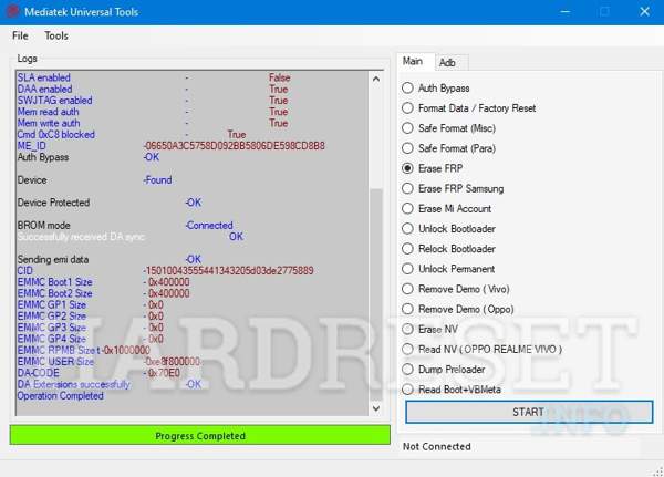 Bypass Frp Tcl