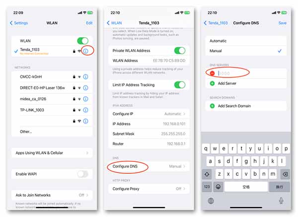 Bypass iCloud Via Dns Server