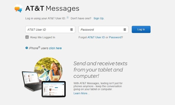 Check Att Text Messages Online