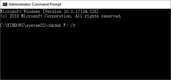 Chkdsk For F Disk