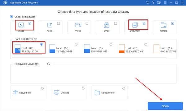 Choose Dropbox File Types Apeaksoft