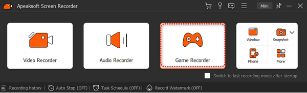 Choose Game Recorder Apeaksoft LoL