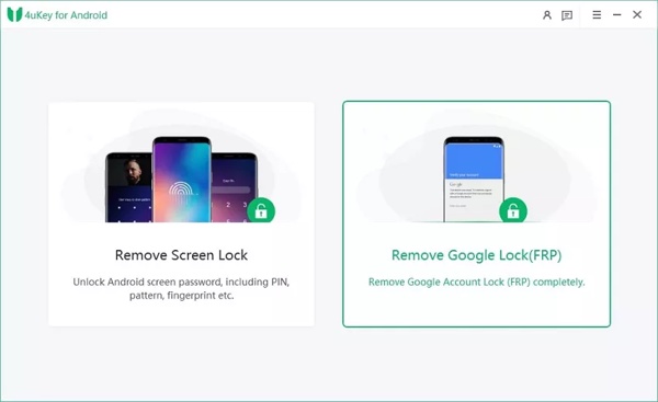 Choose Remove Google Lock Feature