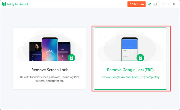 Choose Remove Google Lock