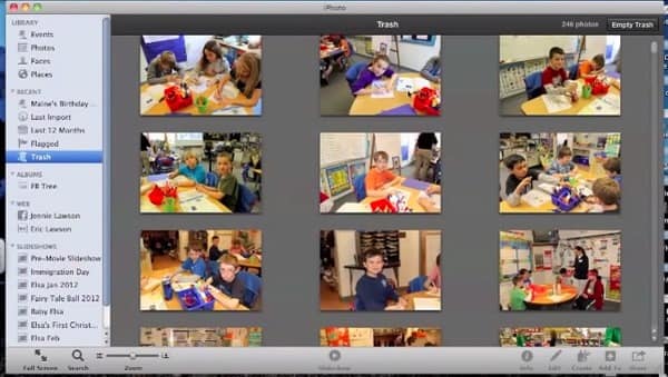 how to clean up iphoto library