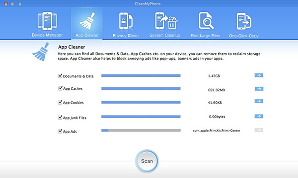 ifreeup iphone cleaner mac