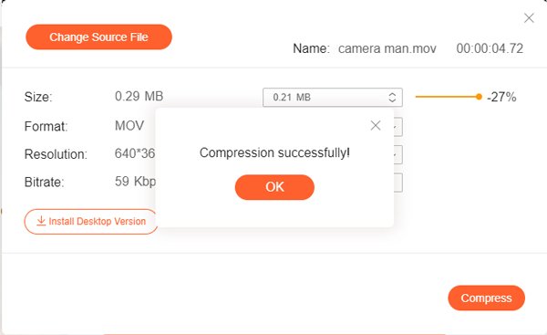 compress mov online