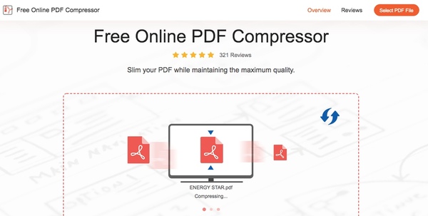 Compress PDF Online