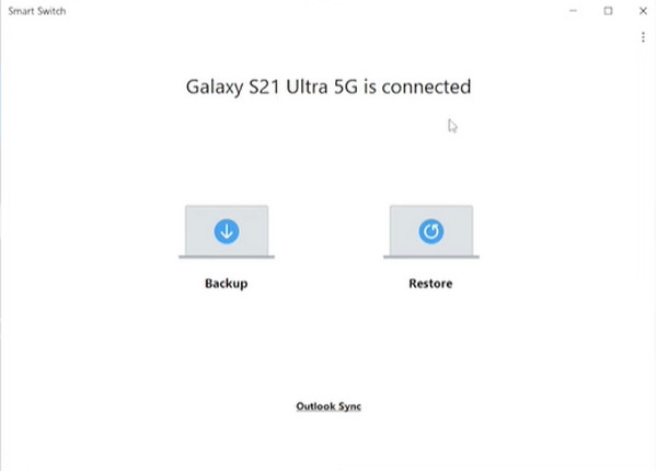 Connect Samsung Smart Switch