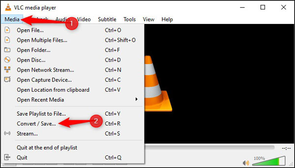 转换 VLC