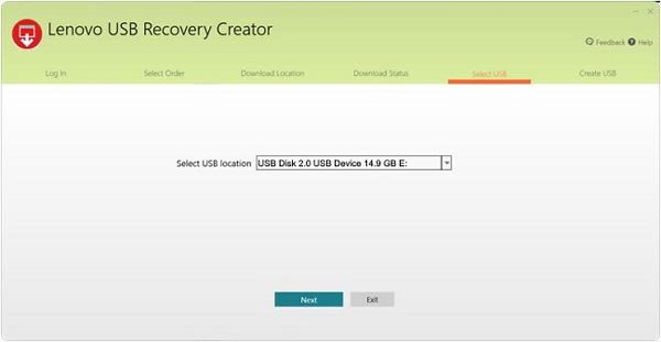 windows 10 recovery usb download