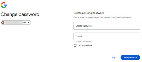 Create A Strong Password Google Account