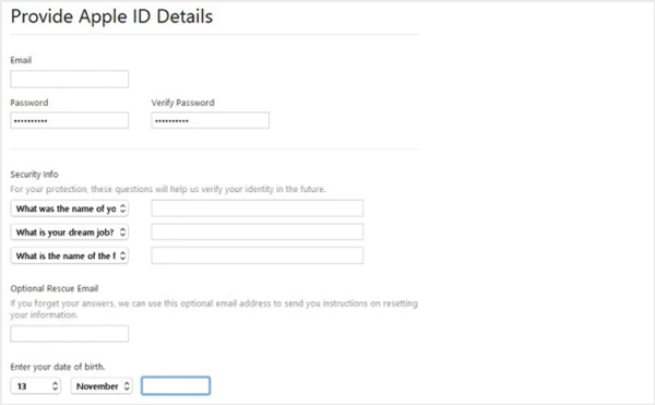 Apple ID Verification