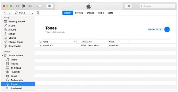 Create iPhone Ringtones with iTunes
