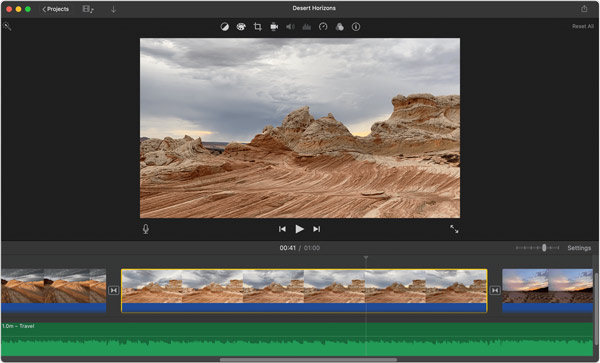 Cut a Video Clip on MAC Using iMovie