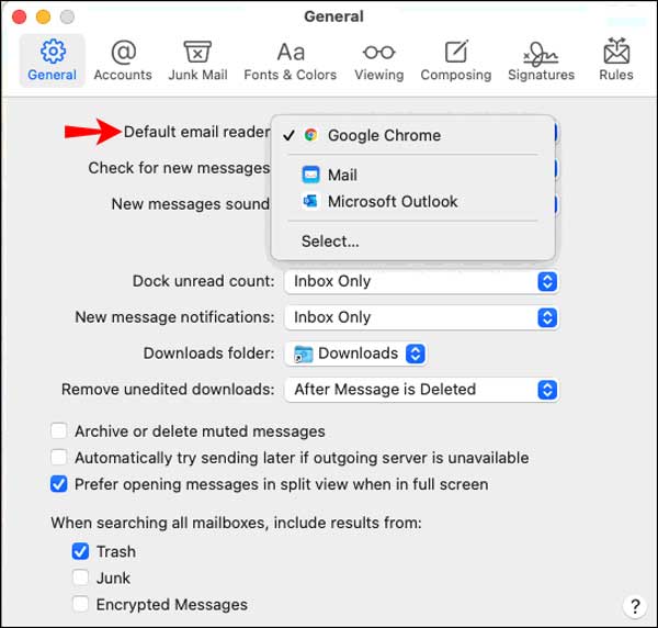 Default Mail