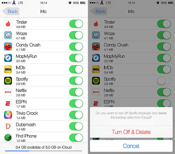 Icloudからアプリケーションを削除する方法