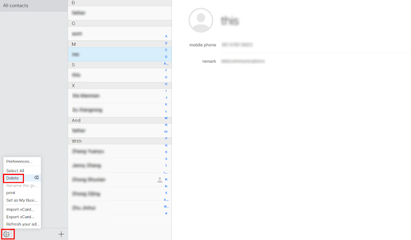 Delete Multiple Contacts from iPhone on Windows