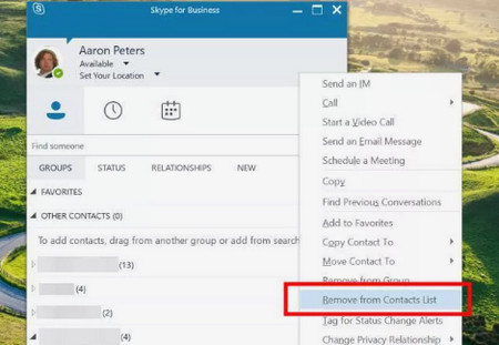 migrate skype contacts to skype for business mac