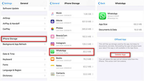 How To Clear Whatsapp Cache On Iphone 7