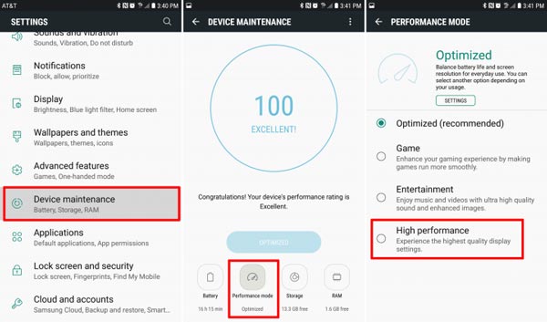 Device Maintenance