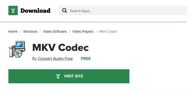 mkv codecs for windows media player