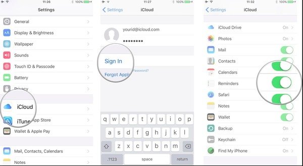 how to backup iphone to icloud without battery