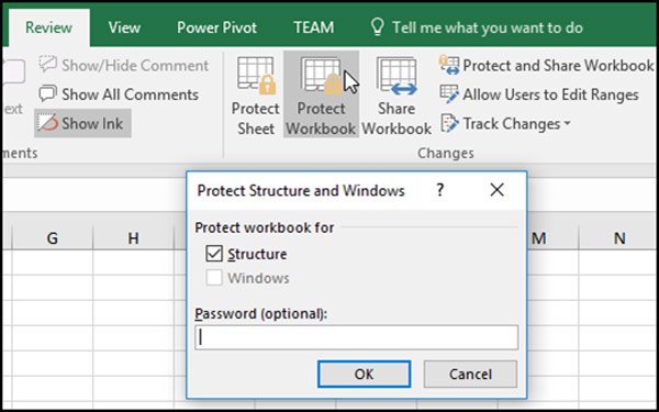 password in excel for mac different than excel for windows