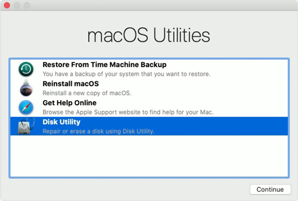 进入恢复模式 MacOS Ultimate