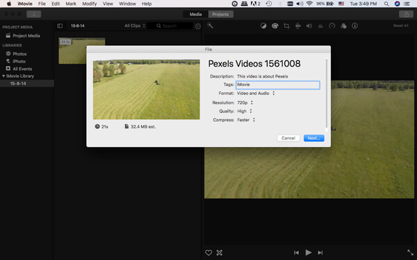 3 Methods to Export and Burn the iMovie Projects to DVD with Ease