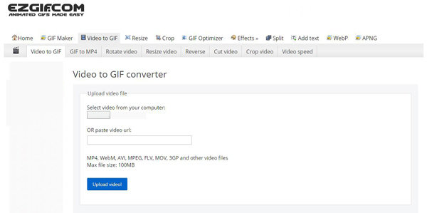 Mov zu gif converter