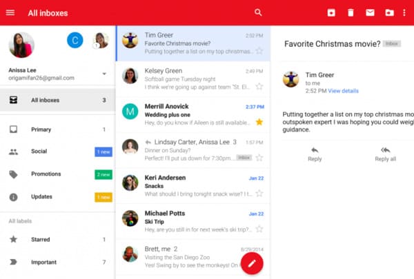Find Archived Emails in Gmail on Android