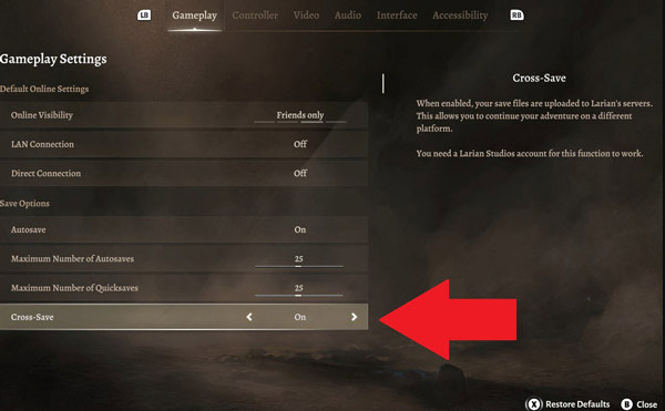 Fix Settings