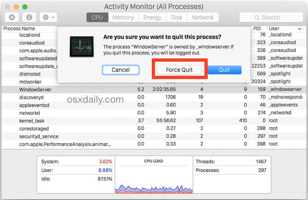 quit avast for mac