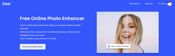 Fotor Online Photo Enhancer