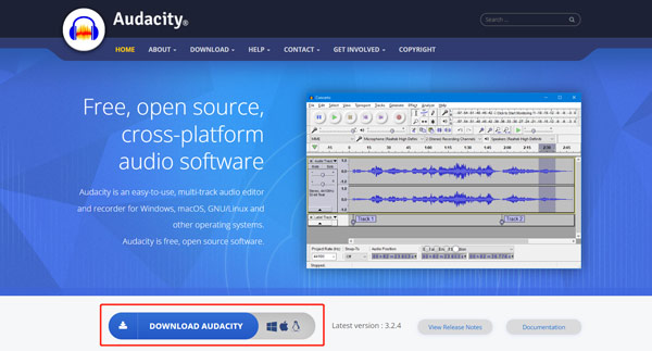 Free Download Audacity