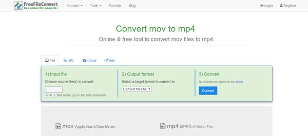 convert mov to mp4 mac free online