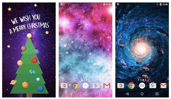 Galaxy Live Wallpaper HD