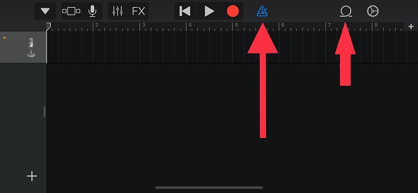 Garageband Triangle Circular