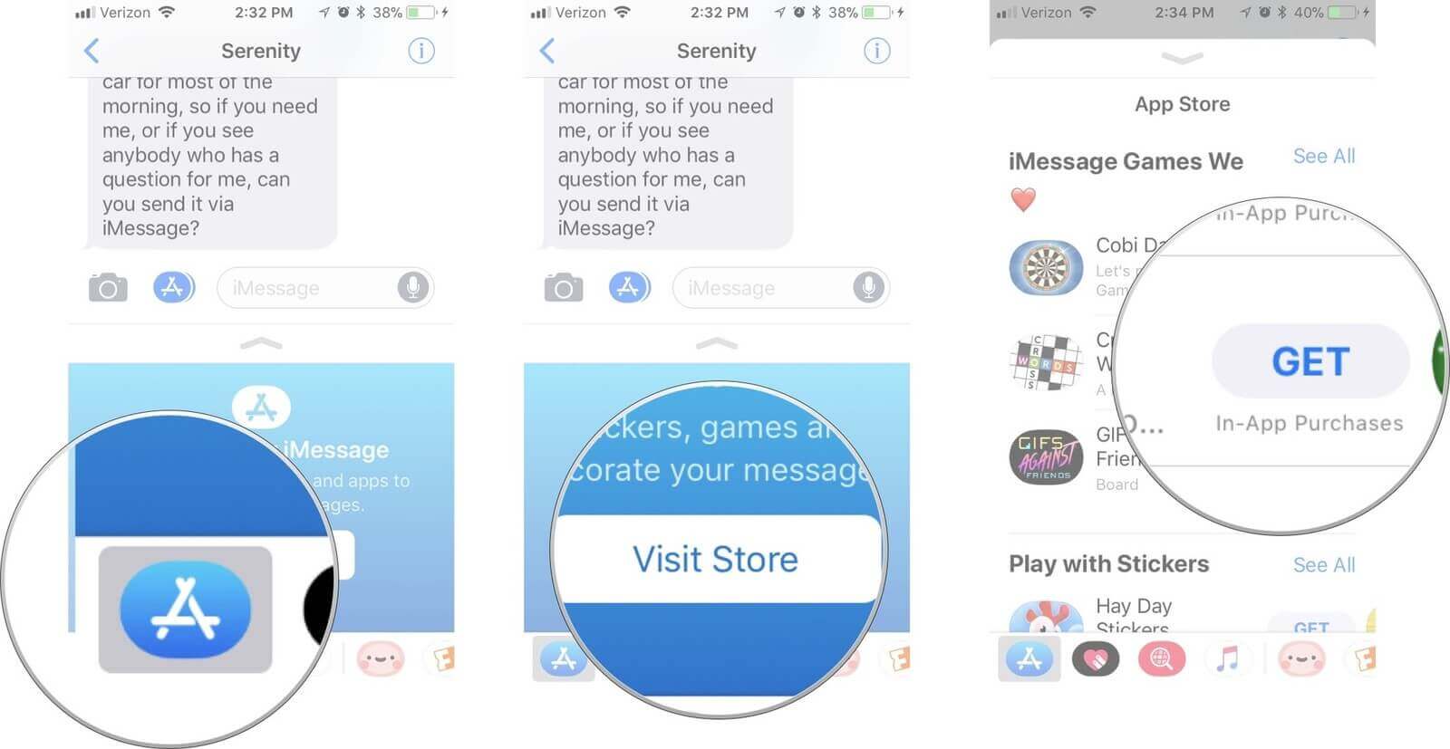 Как получить и играть в игры iMessage на iOS 10 / 11 / 12