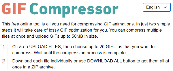 GIFcompressor