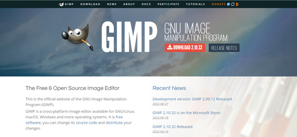 Gimp Free Open Source Image Editor