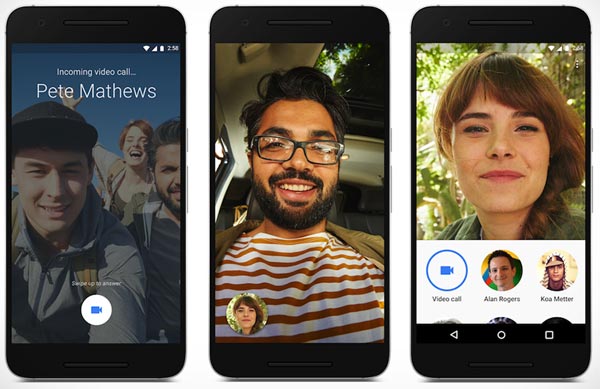 Video Chat App Google Duo