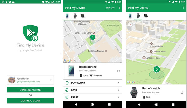 Google Find My Device App