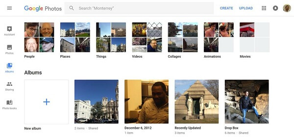 Google Photos Albums