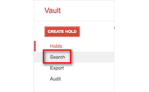 Google Vault Recover Docs