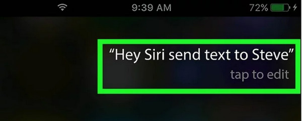 使用 Siri 发送消息