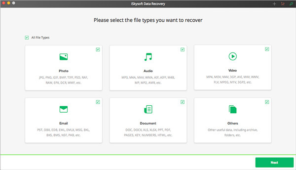 iSkysoft Data Recovery