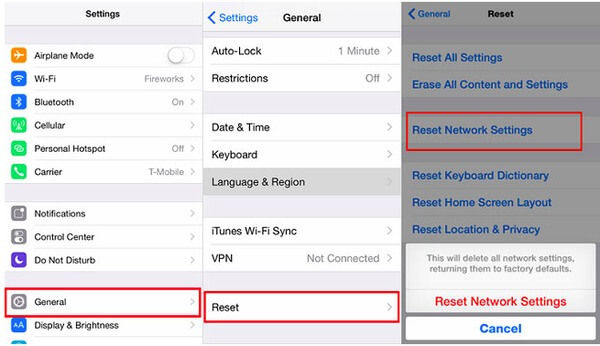 Change Network Connection